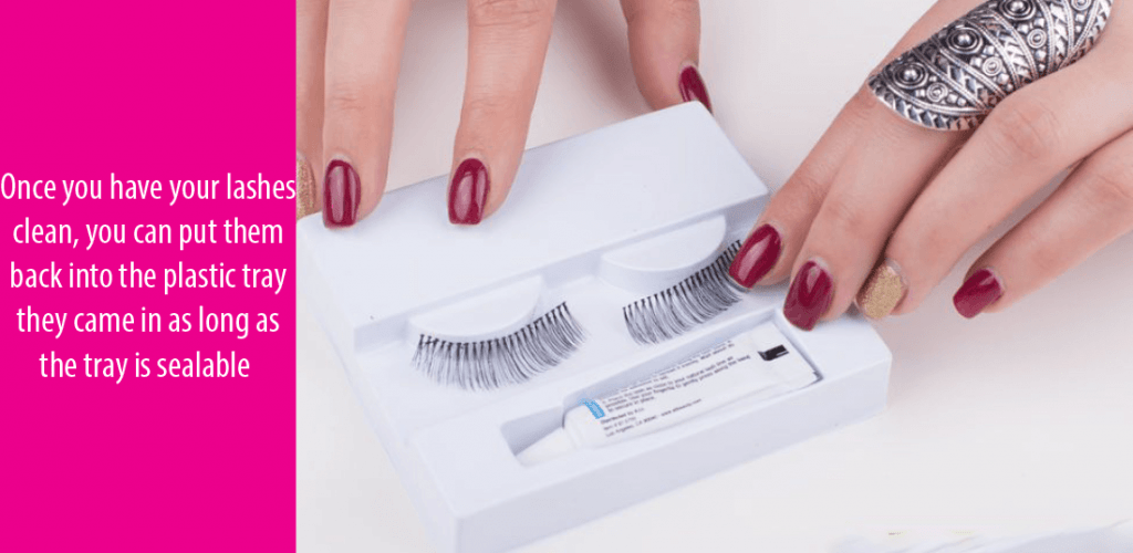 How to Clean False Eyelashes