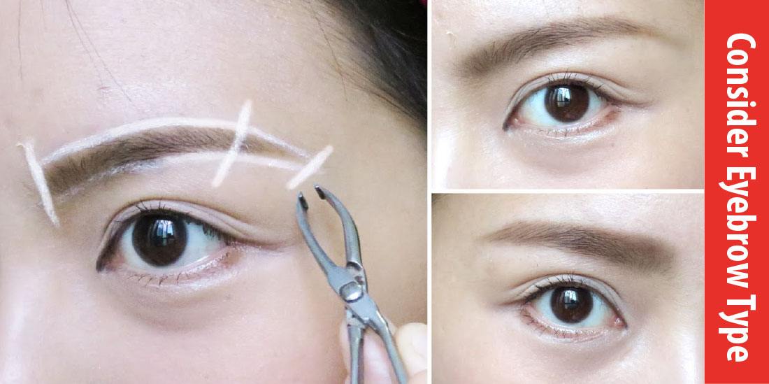 how to use eyebrow razor