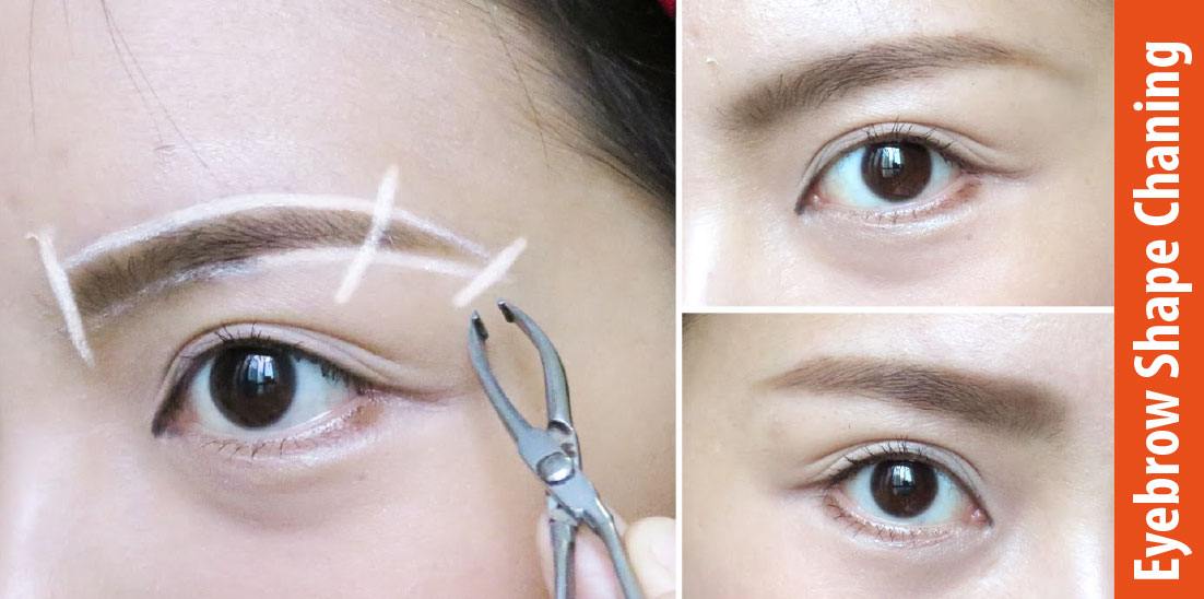 how to change your eyebrow shape
