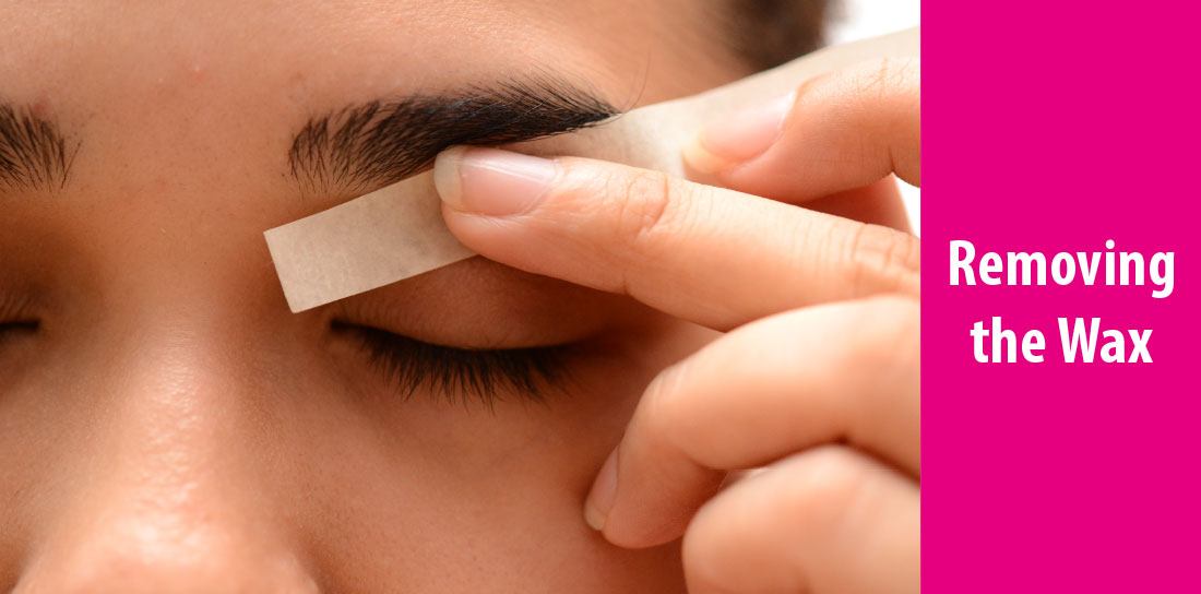 how to make wax for eyebrows