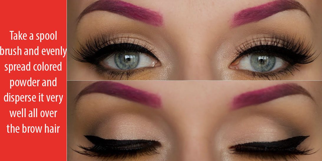 How To Shade In Eyebrows