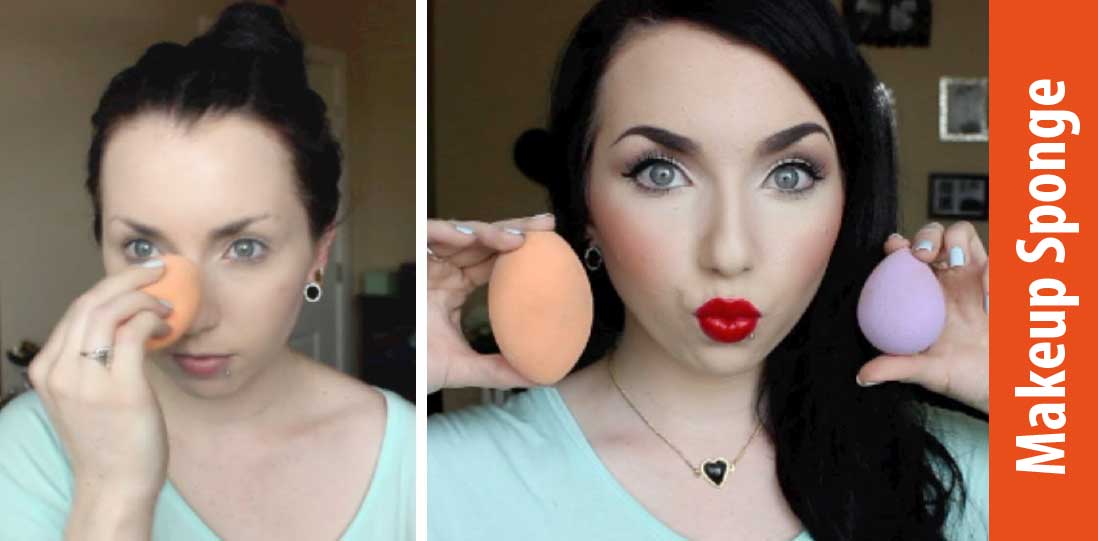 how to use a makeup sponge